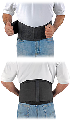 elastic lumbar support
